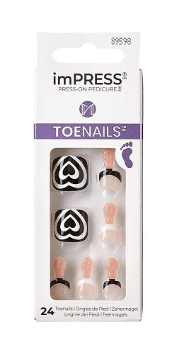 Uñas Postizas para Pie imPRESS Toenails