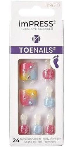 Uñas Postizas para Pie imPRESS Toenails