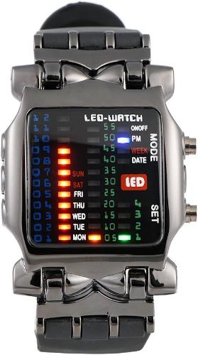 Reloj Binario Led de Hombre