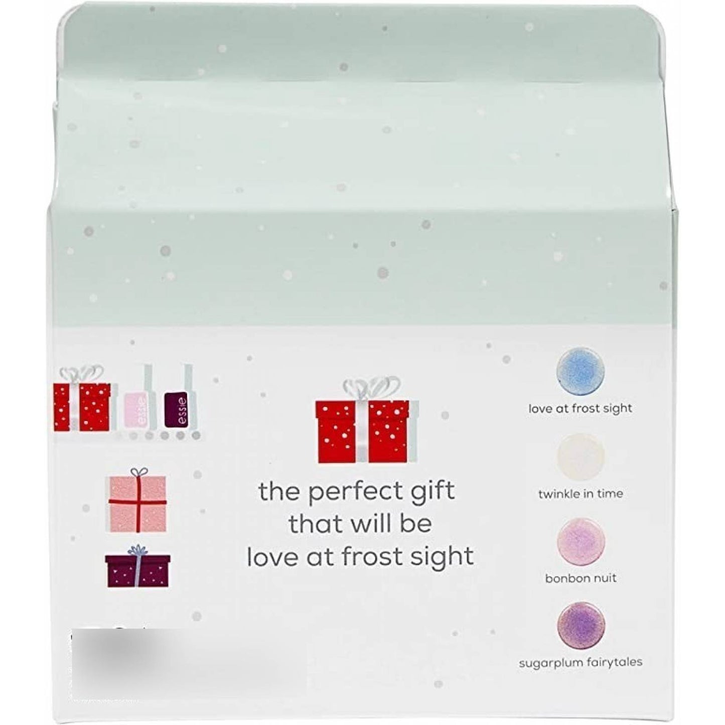 Essie Minikit De 4 Piezas Holiday Nail Color Winter Esmalte