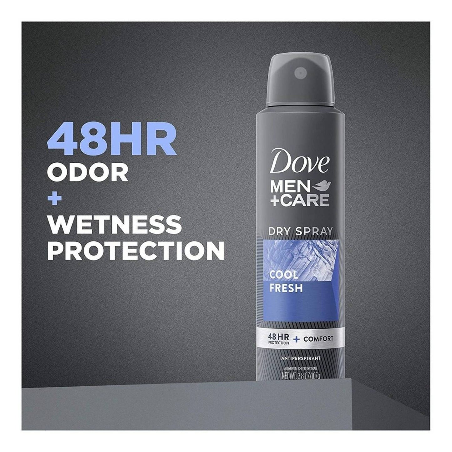 Desodorante Dove Men Care Dry Spray 107g