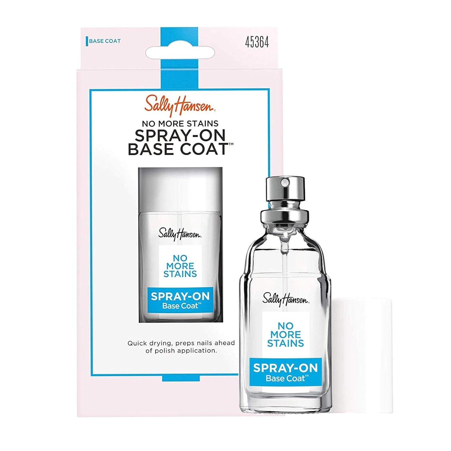 Sally Hansen Treatment No More Stains Base Coat, 0.37oz