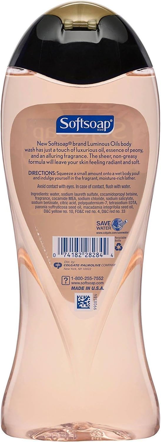 Softsoap Luminous Oils Body Wash 443ml