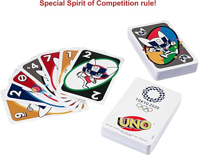 UNO Juego De Cartas Tokyo 2020