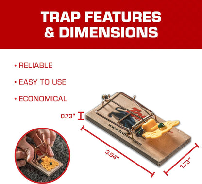 Trampas para ratones Tomcat (de madera)