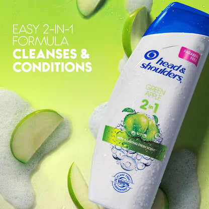 Head & Shoulders Manzana Verde 2 en 1 Shampoo y Acondicionador 400ml