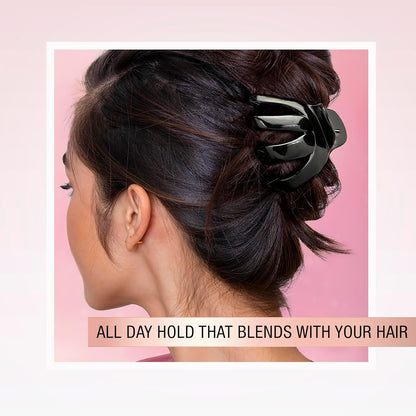 Pinzas para el cabello con forma de pulpo de agarre mediano No-Slip Grip®, paquete de 2