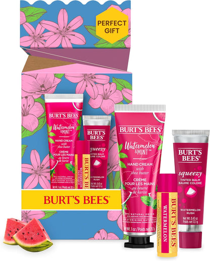 Crema Para Manos, Balsamo Labios, Set Burts Bees 3piezas