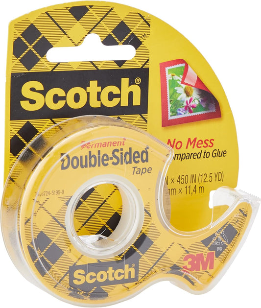 Scotch Cinta Doble Cara 12.7mm x 11.4m