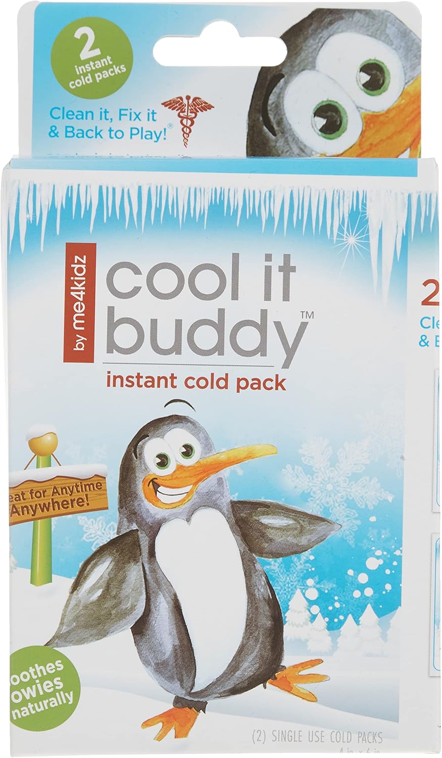 Paquete Frio Instantáneo Cool It Buddy 2 Packs