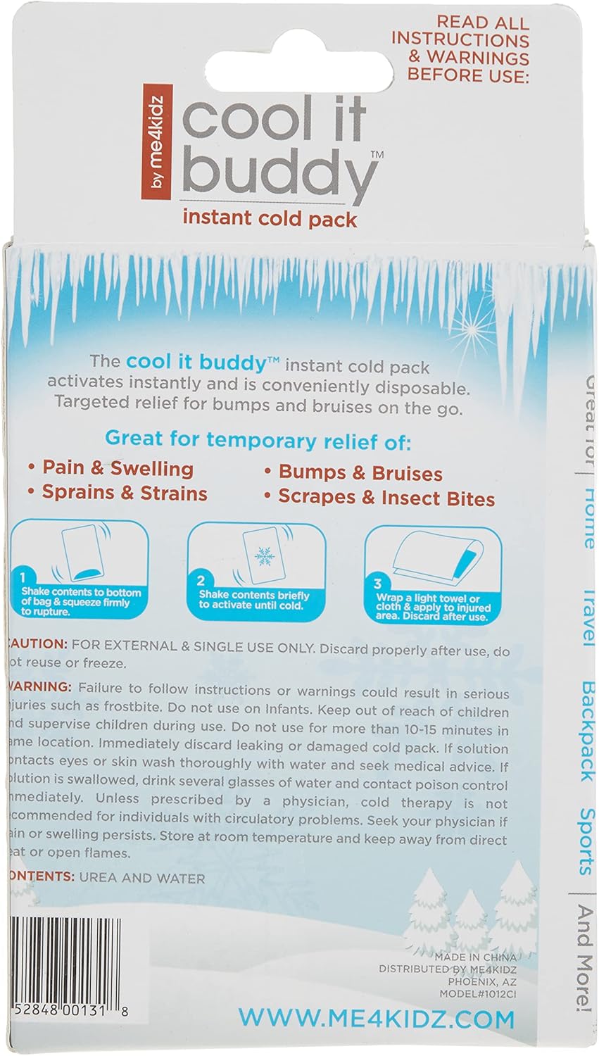 Paquete Frio Instantáneo Cool It Buddy 2 Packs