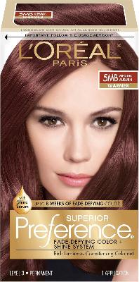 Tinte Para Cabello Preference L'oréal Paris Tono 5MB - Warmer