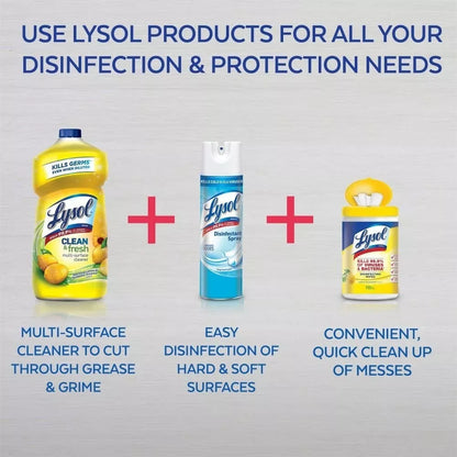 Limpiador Lysol Clean & Fresh Multi Surface 1.18l