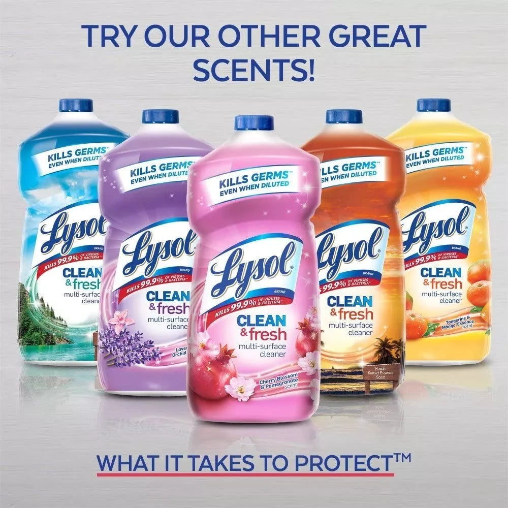 Limpiador Lysol Clean & Fresh Multi Surface 1.18l