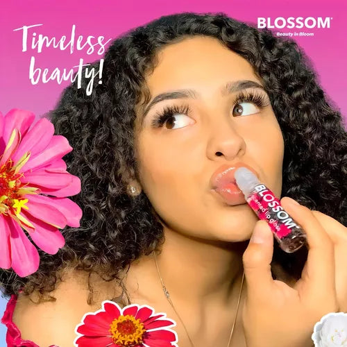 Blossom Gloss Roll On Lip Set 3 Piezas Color Vanilla / Chocolate / Strawberry