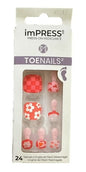 Uñas Postizas para Pie imPRESS Toenails