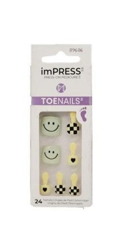 Uñas Postizas para Pie imPRESS Toenails