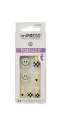 Uñas Postizas para Pie imPRESS Toenails