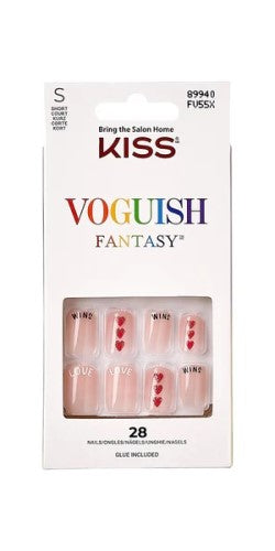 Uñas Postizas Kiss Voguish Fantasy Manos