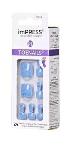 Uñas Postizas para Pie imPRESS Toenails