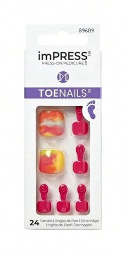 Uñas Postizas para Pie imPRESS Toenails