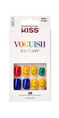 Uñas Postizas Kiss Voguish Fantasy Manos