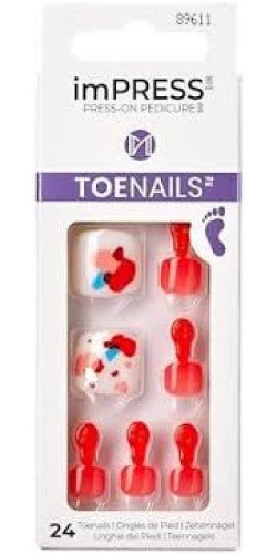 Uñas Postizas para Pie imPRESS Toenails