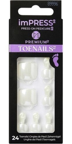 Uñas Postizas para Pie imPRESS Toenails Premium