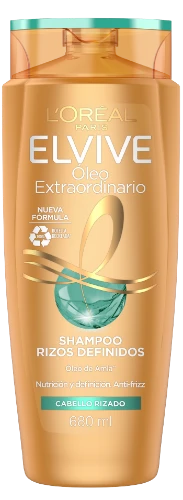 LOreal Elvive Oleo Extraordinario Shampoo Rizos Definidos 680ml