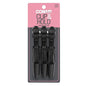 Conair Clip & Hold, negro - 3 unidades