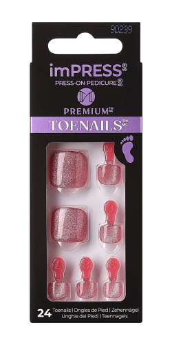 Uñas Postizas para Pie imPRESS Toenails Premium