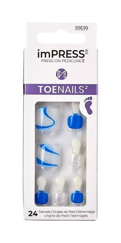 Uñas Postizas para Pie imPRESS Toenails