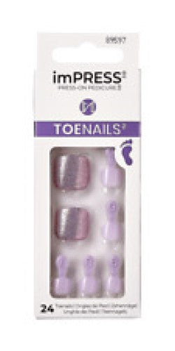 Uñas Postizas para Pie imPRESS Toenails